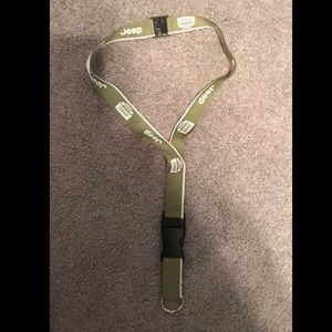 Green jeep lanyard